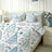 Liveonus 7pc Minimalist Line Art Christmas Tree Complete Bed In A Bag Comforter Set