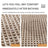 Liveonus Upgraded Waffle Weave Absorbent Non Slip Bath Mat