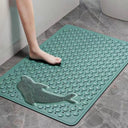Liveonus Shower Mat Non Slip with Dolphin Foot Scrubber