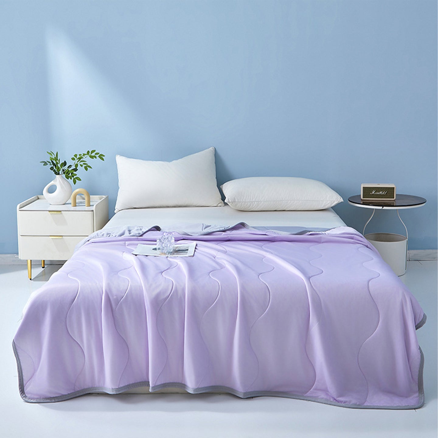 Long Lasting Cool Feel Super Soft Summer Air Conditioner Quilt Cooling Blanket