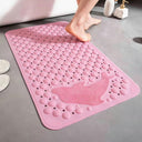 Liveonus Shower Mat Non Slip with Dolphin Foot Scrubber
