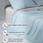 Double Sided Summer Quilt, Ultra Soft Cooling Blanket for Hot Sleepers