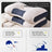 3D Bubble Knit Non-Collapse Ergonomic Partition Support Contour Pillow