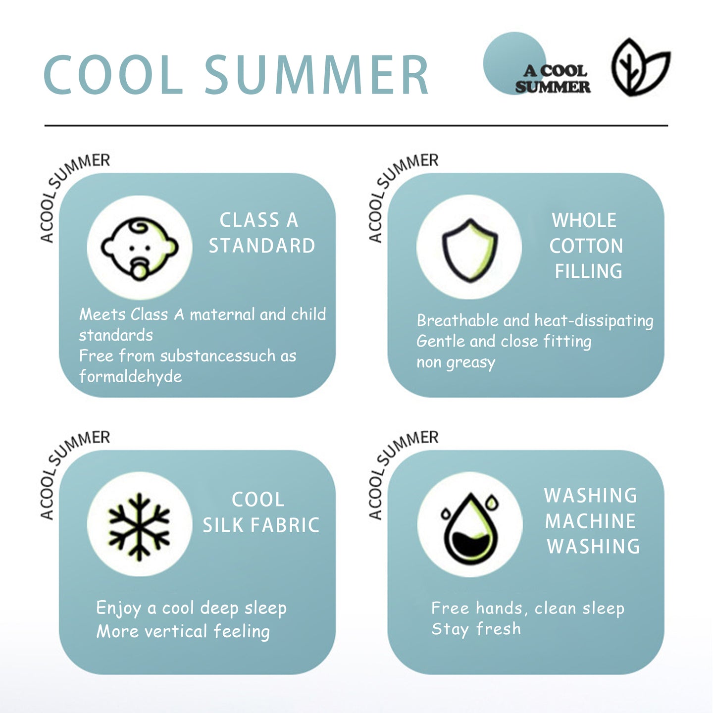 Double Sided Summer Quilt, Ultra Soft Cooling Blanket for Hot Sleepers