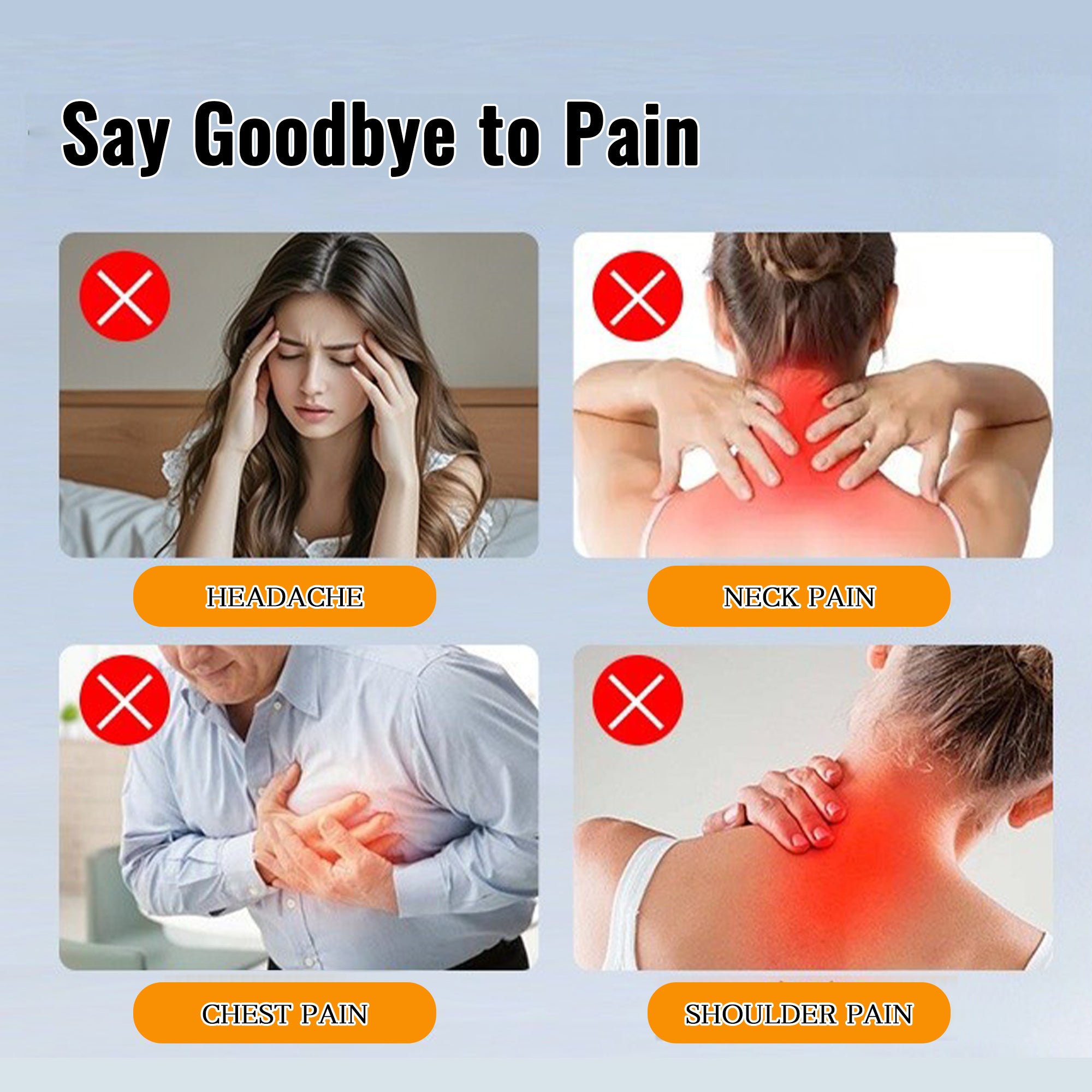 3-in-1 Heated Ergonomic Support Massager Pillow