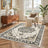 Vintage Boho Non Slip Washable Area Rug