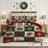 7-Piece Vintage Christmas Patchwork Comforter Set
