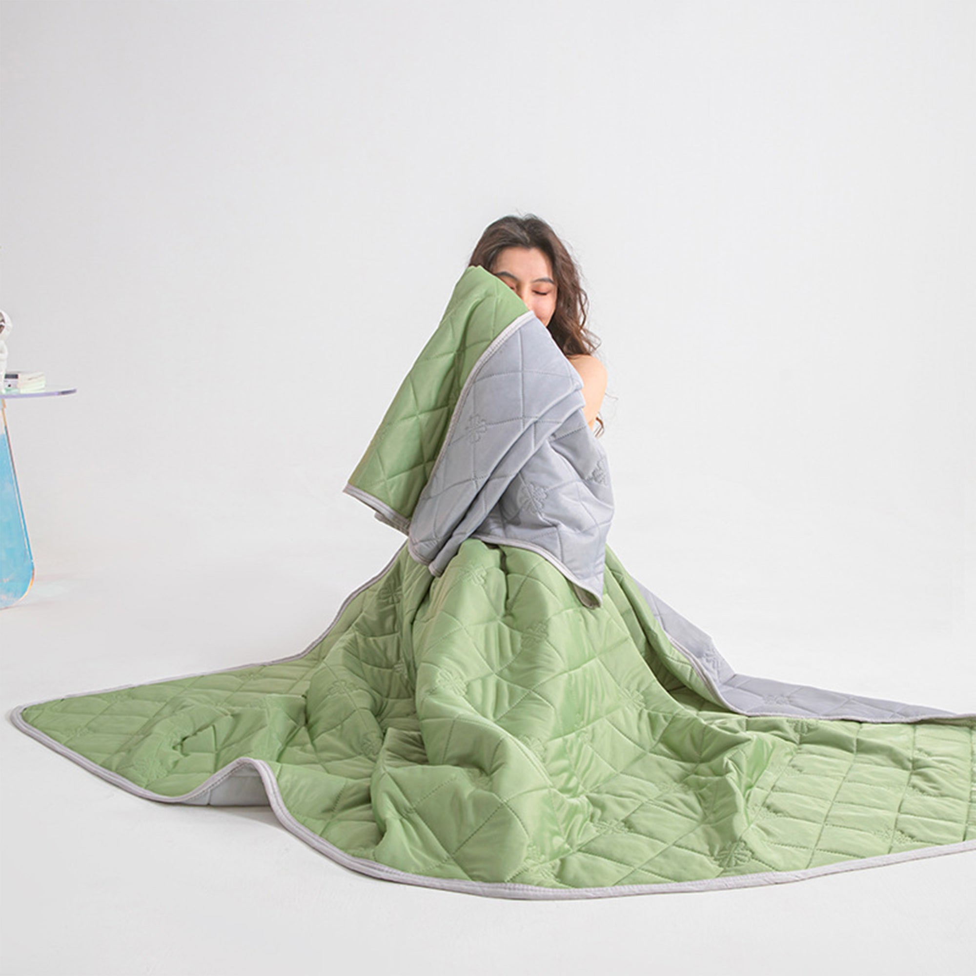Lightweight Breathable Double-Sided Cooling Blanket Summer Quilt