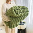 Fluffy Soft Warm Faux Rabbit Blanket