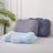 Ergonomic Cloud Contour Memory Foam Pillow with Arm Armrests