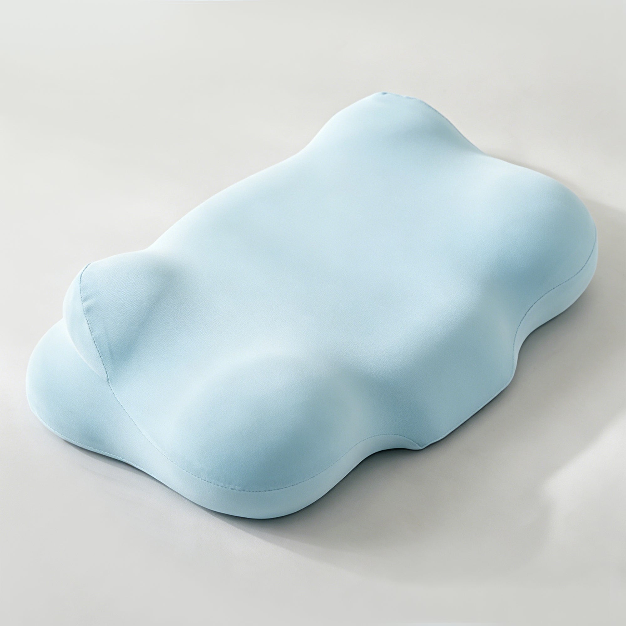 Ergonomic Cloud Contour Memory Foam Pillow with Arm Armrests