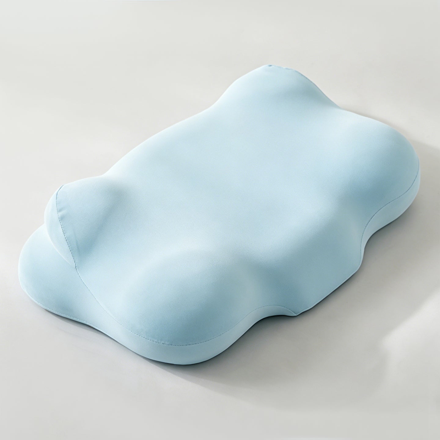Ergonomic Cloud Contour Memory Foam Pillow with Arm Armrests