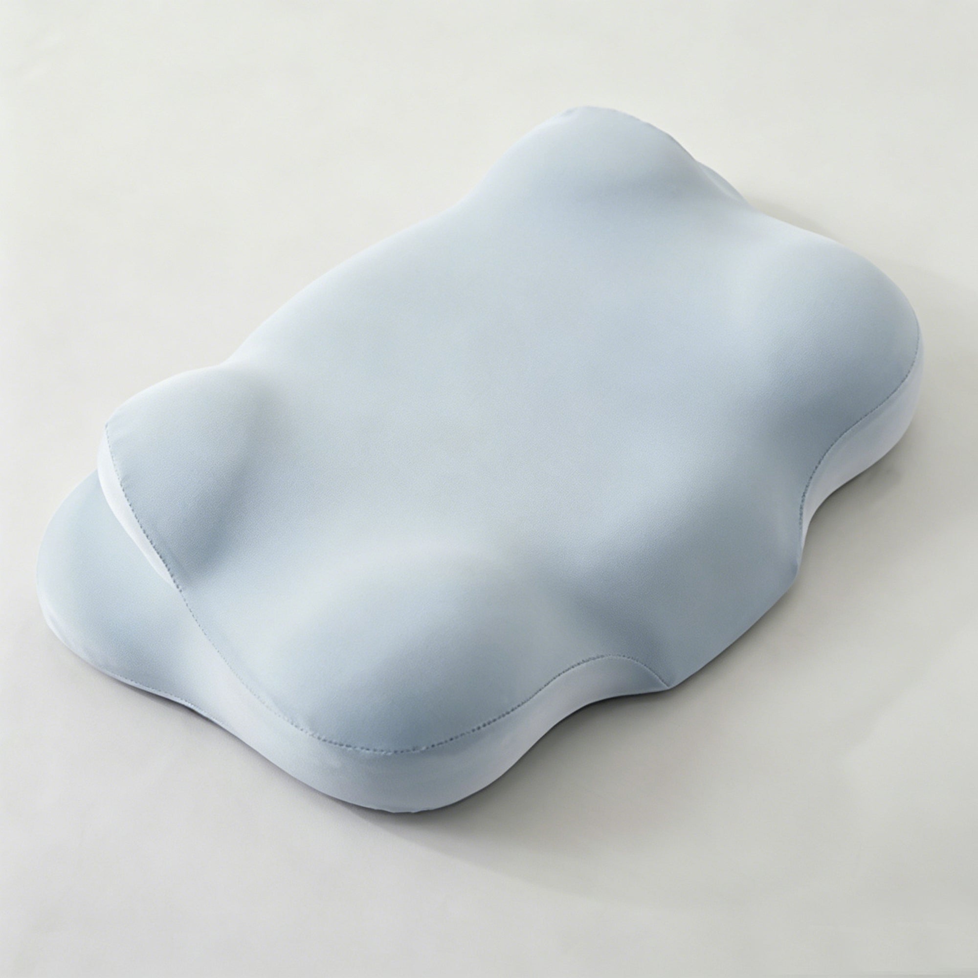 Ergonomic Cloud Contour Memory Foam Pillow with Arm Armrests