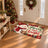 Snowman Christmas Non‑Slip Washable Area Rug