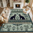 Vintage Ancient Egyptian Mythology Non-Slip Area Rug