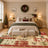 Vintage Christmas Non‑Slip Washable Area Rug