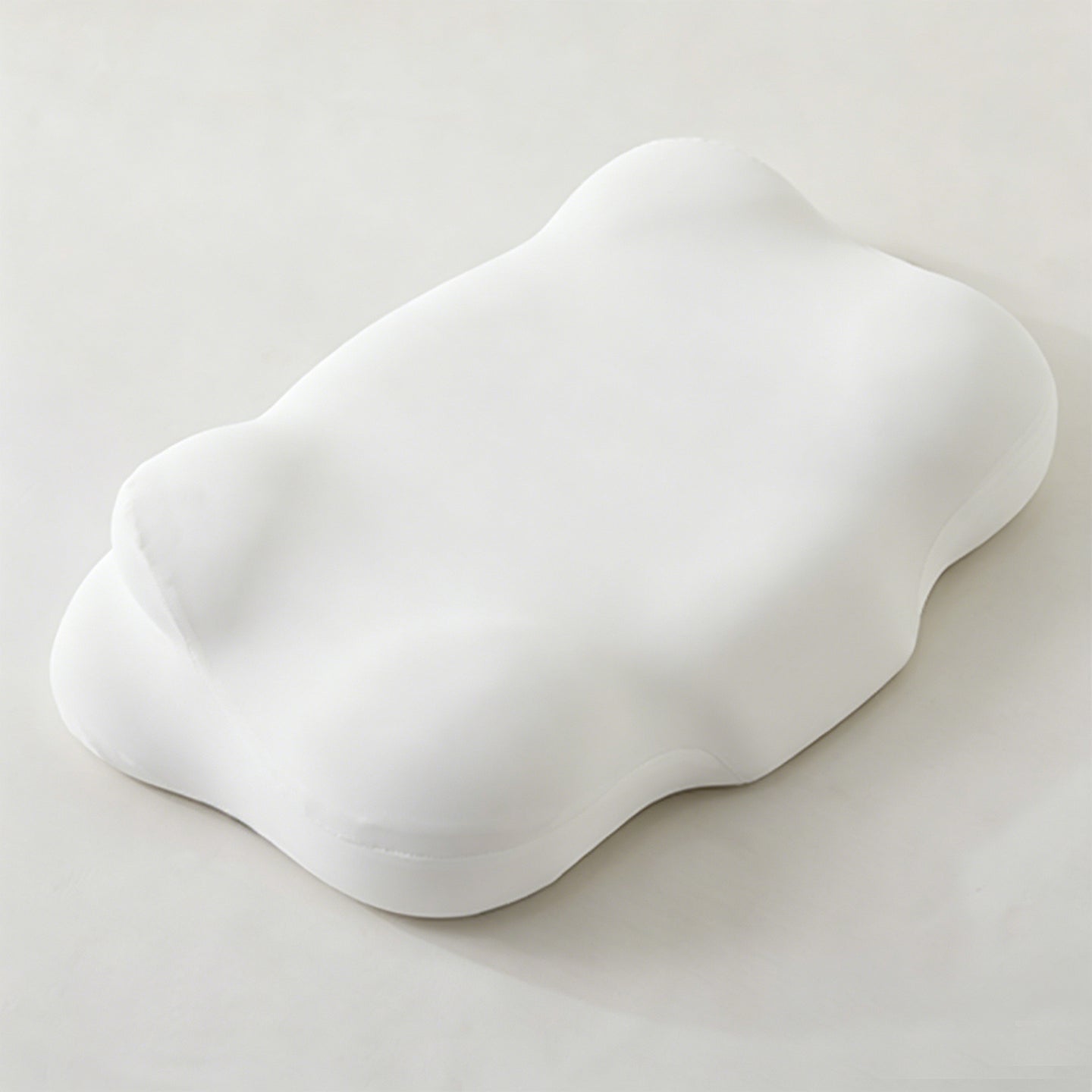 Ergonomic Cloud Contour Memory Foam Pillow with Arm Armrests