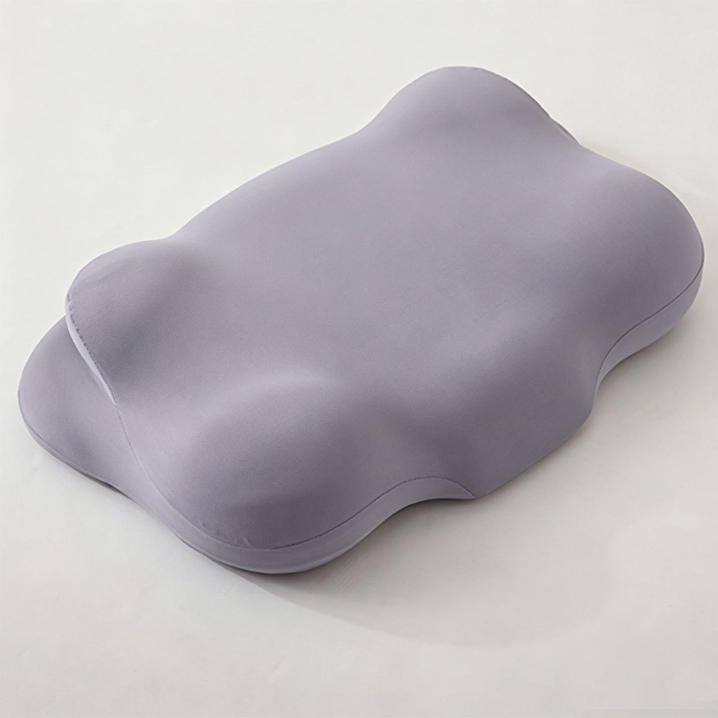Ergonomic Cloud Contour Memory Foam Pillow with Arm Armrests