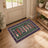 Vintage Boho Fish Non Slip Washable Area Rug