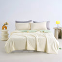 Double Sided Summer Quilt, Ultra Soft Cooling Blanket for Hot Sleepers