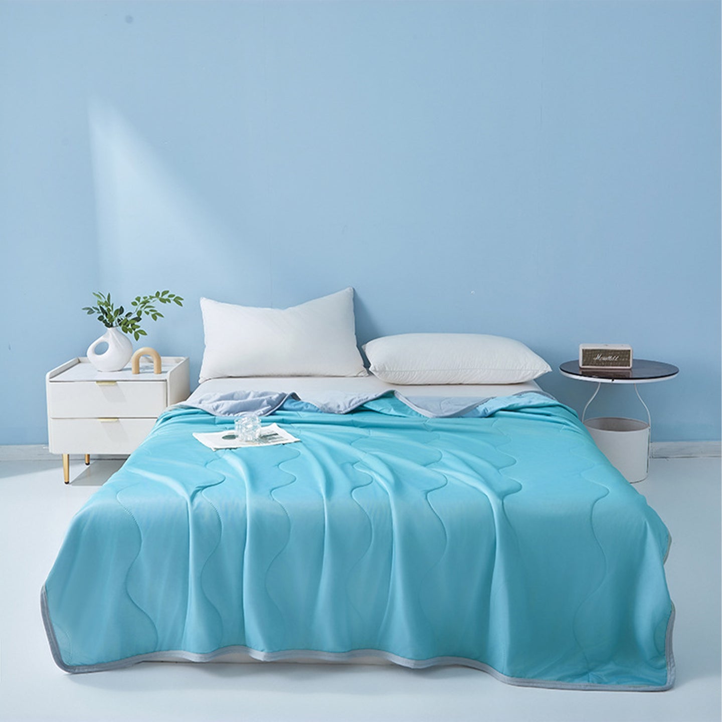 Long Lasting Cool Feel Super Soft Summer Air Conditioner Quilt Cooling Blanket