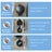 Ergonomic Forward-Leaning Inflatable Travel Pillow