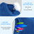 Ergonomic Forward-Leaning Inflatable Travel Pillow