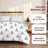 7-Piece Blue Christmas Tree Comforter Set