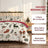 7 Pieces Cute Christmas Soft Lightweight Comforter Set