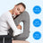 Ergonomic Forward-Leaning Inflatable Travel Pillow