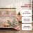 7 Pieces Pink Christmas Nativity Scene Bed in a Bag Bedding Set