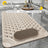 Liveonus Anti Slip Shower Mat With Foot Scrubber