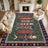 Vintage Boho Fish Non Slip Washable Area Rug