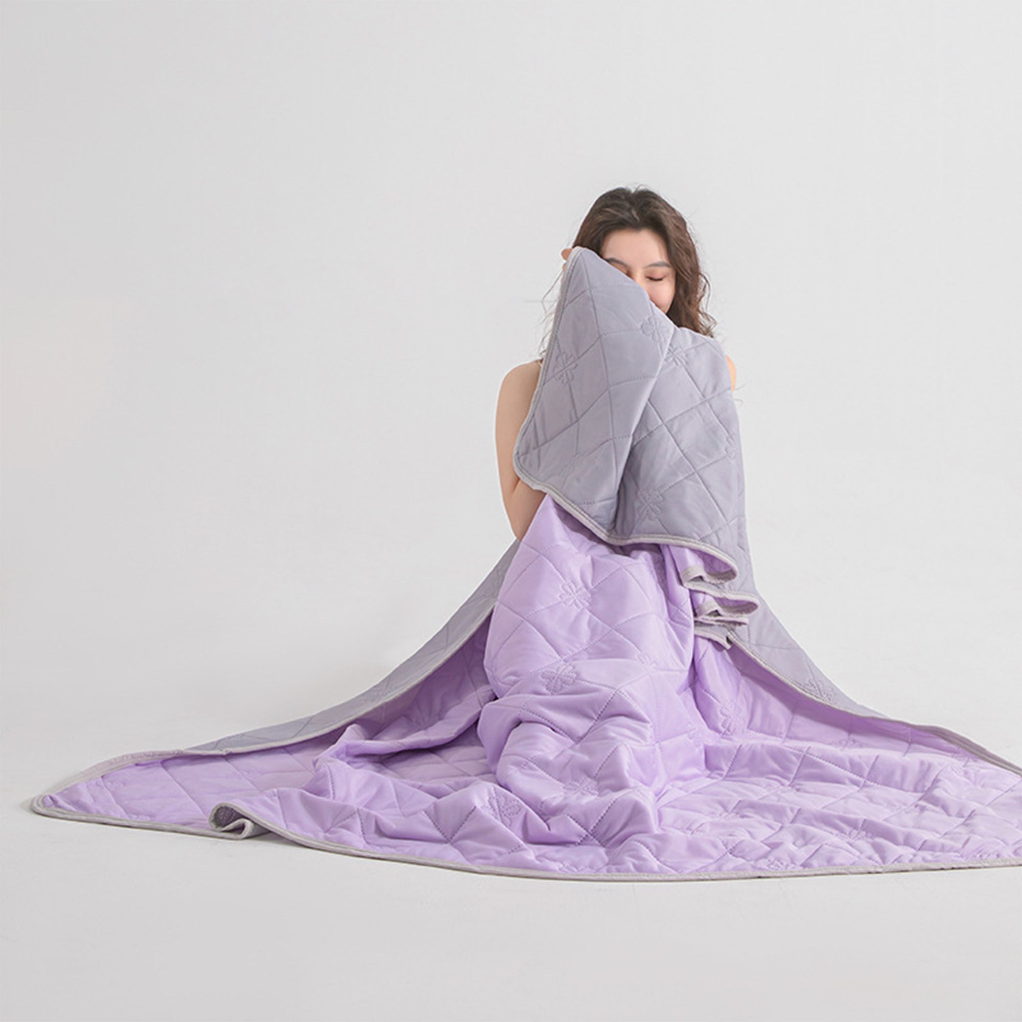 Lightweight Breathable Double-Sided Cooling Blanket Summer Quilt