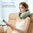 Ergonomic Travel Pillow with Capsule Case 360° Neck & Chin Support