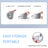 Ergonomic Travel Pillow with Capsule Case 360° Neck & Chin Support