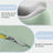 Ergonomic Travel Pillow with Capsule Case 360° Neck & Chin Support