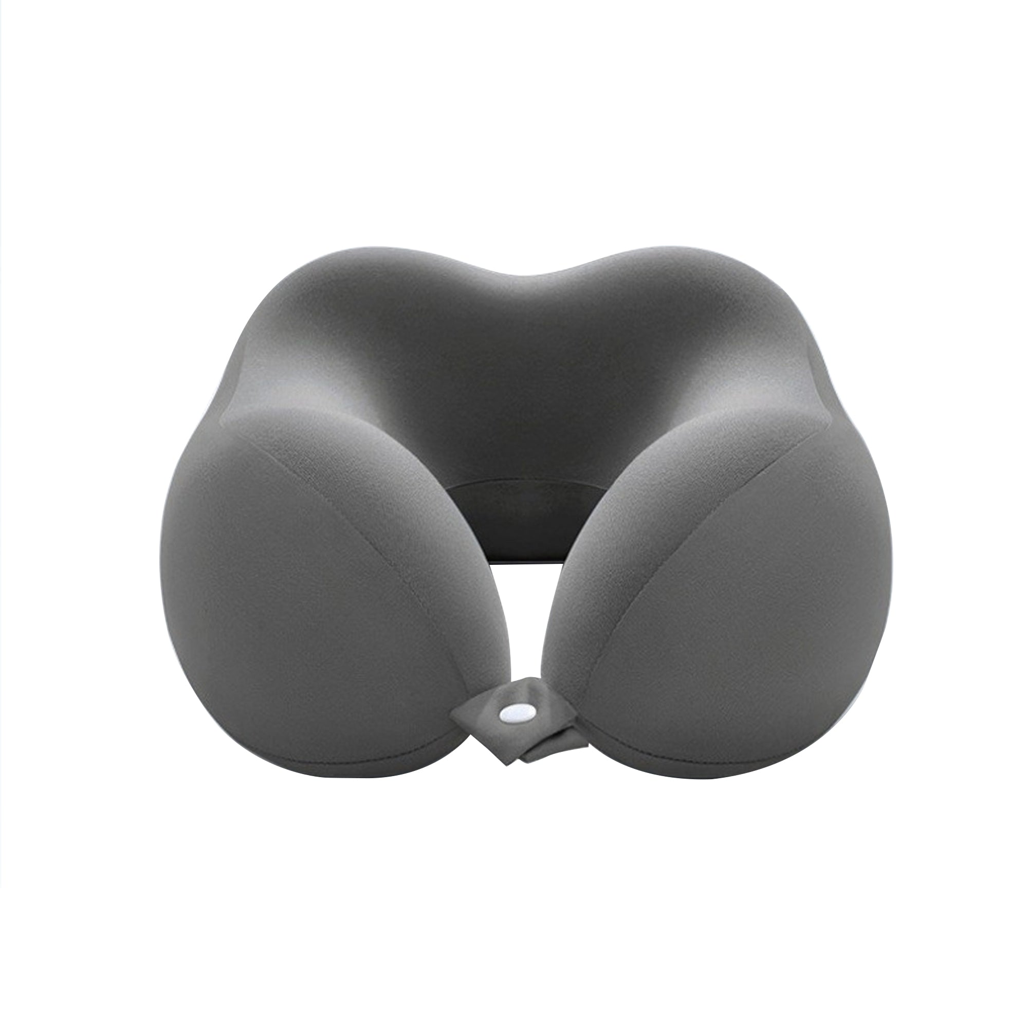 Ergonomic Travel Pillow with Capsule Case 360° Neck & Chin Support