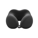 Ergonomic Travel Pillow with Capsule Case 360° Neck & Chin Support