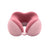 Ergonomic Travel Pillow with Capsule Case 360° Neck & Chin Support