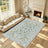 Liveonus Machine Washable French Country Vintage Floral Area Rug