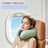 Ergonomic Travel Pillow with Capsule Case 360° Neck & Chin Support
