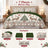 7-Piece Vintage Christmas Reindeer Comforter Set