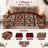 7-Piece Vintage Christmas Patchwork Comforter Set