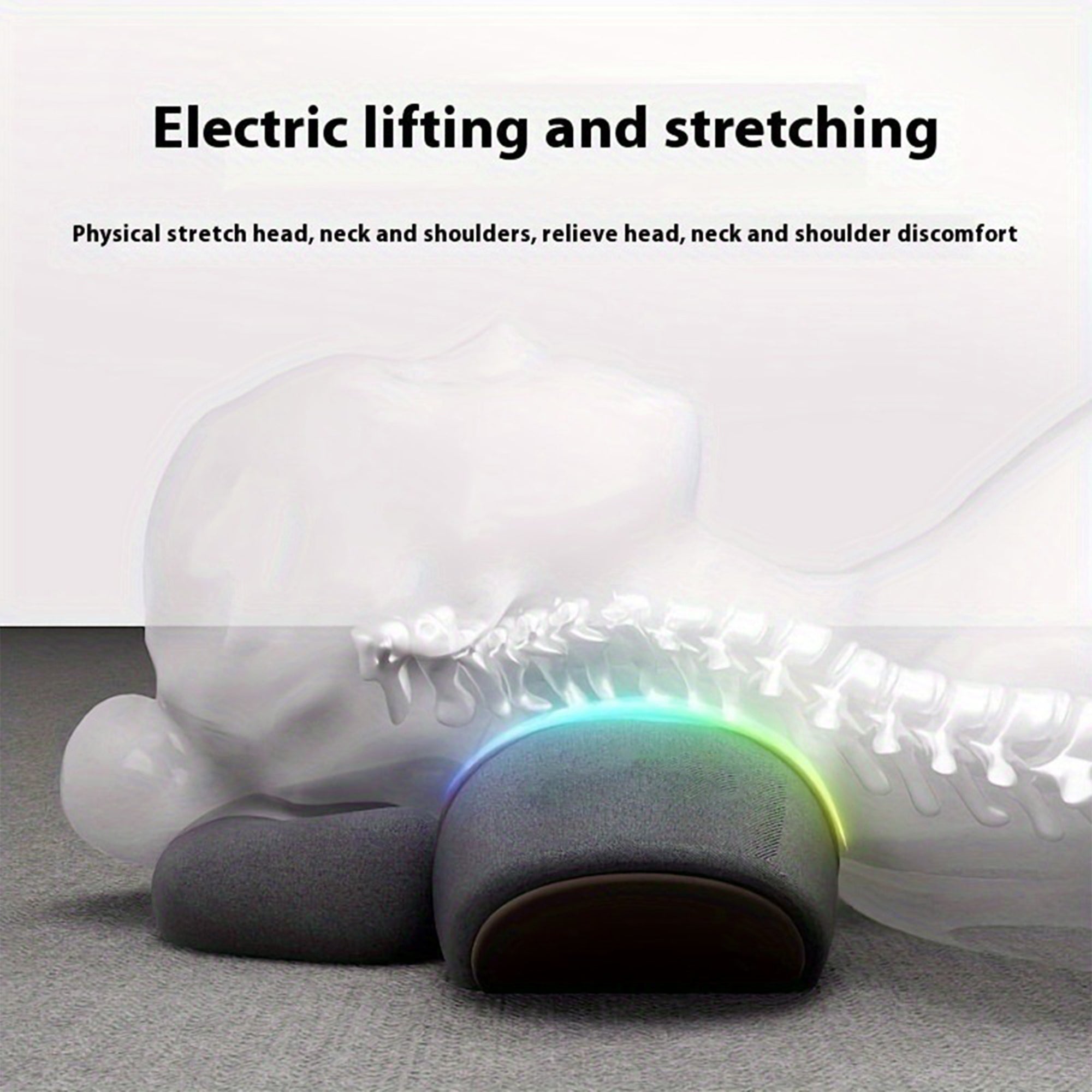 3-in-1 Heated Ergonomic Support Massager Pillow