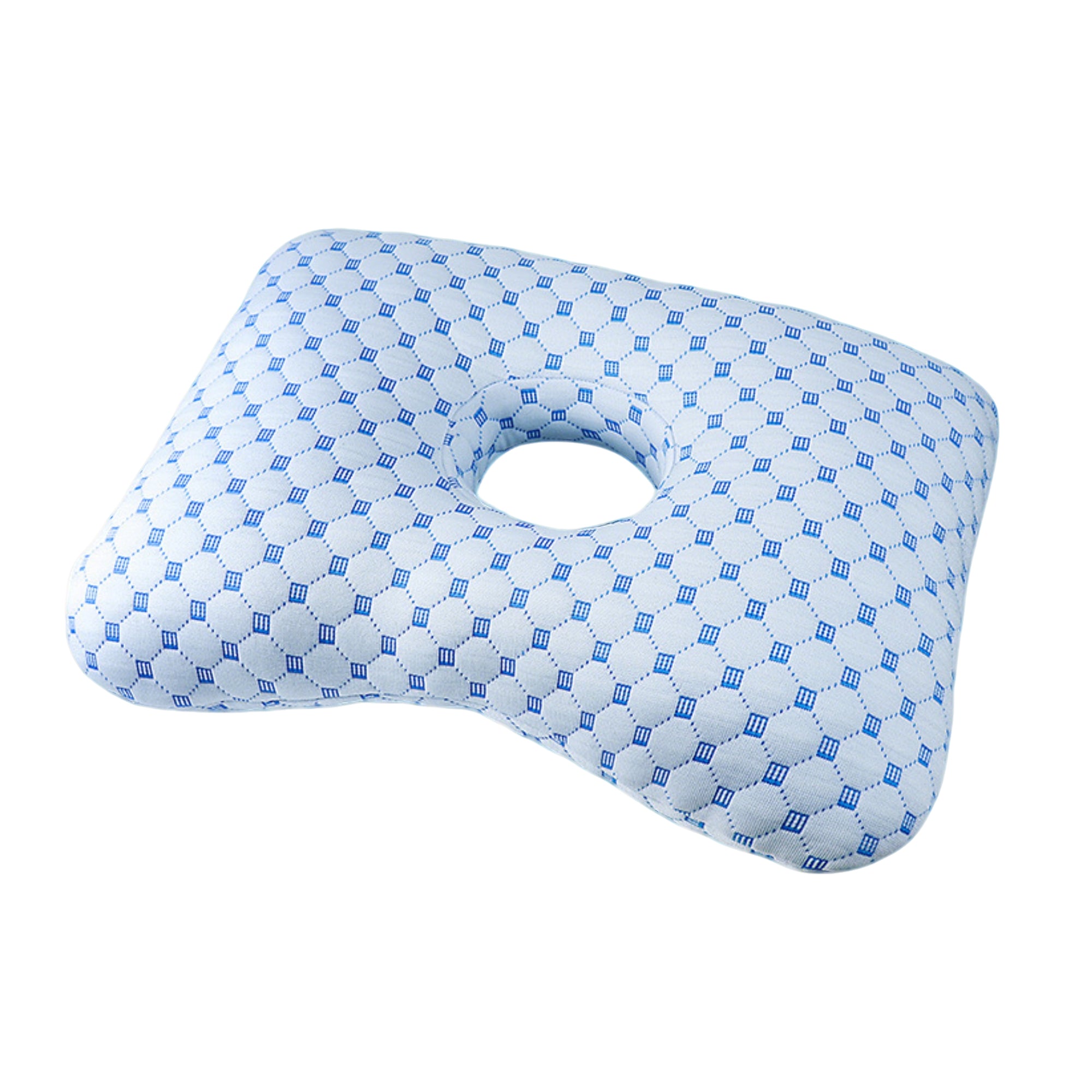 Ear Piercing Pillow for Side Sleepers,Ear Pressure Relief & Neck Support Design