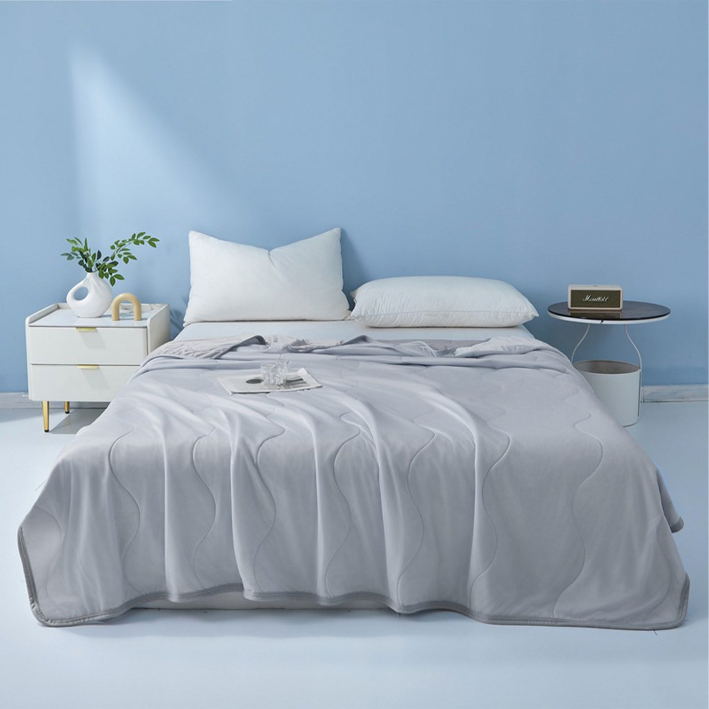 Long Lasting Cool Feel Super Soft Summer Air Conditioner Quilt Cooling Blanket