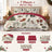 7 Pieces Cute Christmas Soft Lightweight Comforter Set