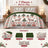 7-Piece Vintage Christmas Reindeer Comforter Set