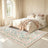 Liveonus Machine Washable French Country Vintage Floral Area Rug